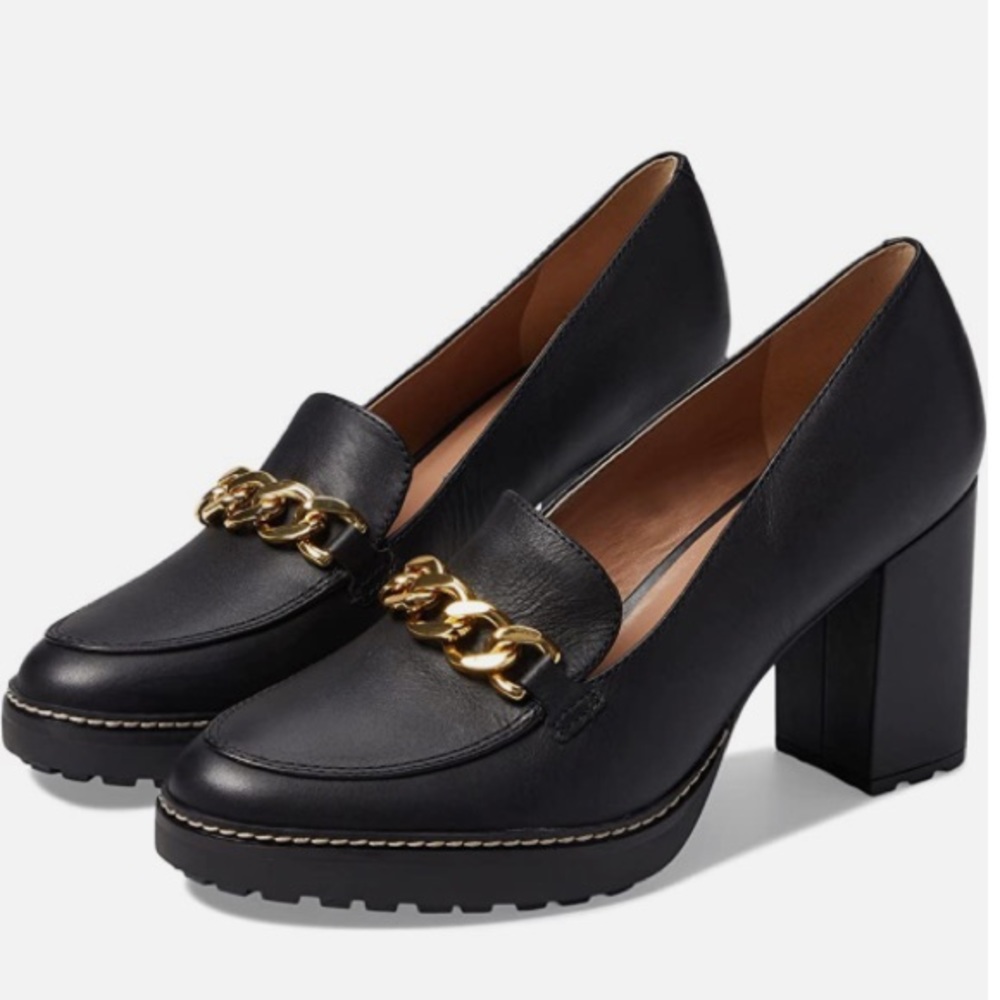 Naturalizer Callie Moc- Black leather size 7